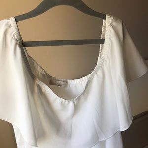 Off the shoulder blouse